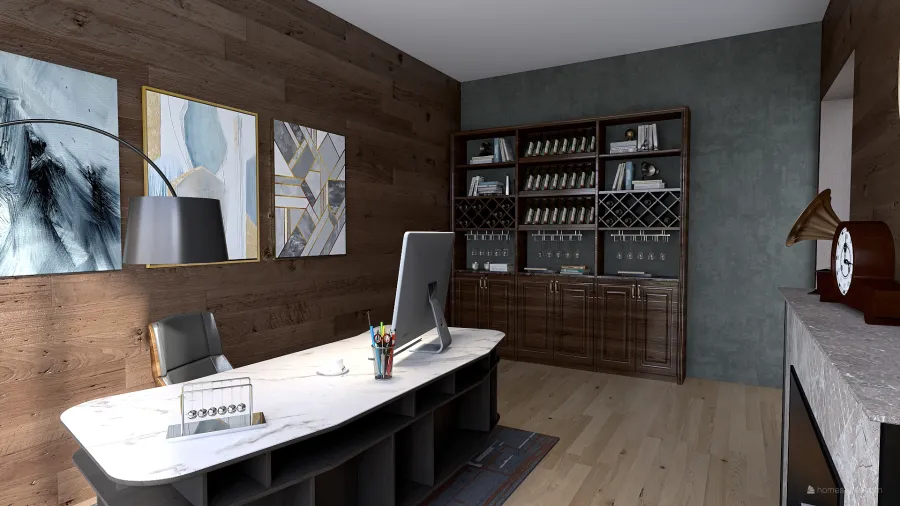 Loft Duplex 3d design renderings