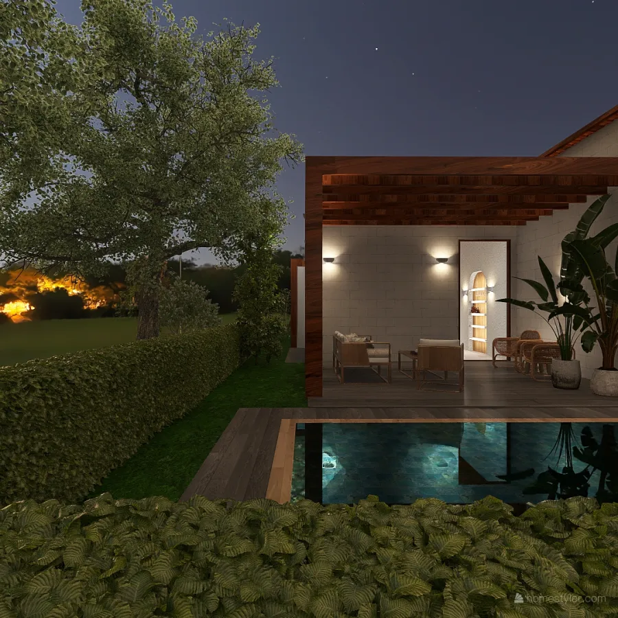 Jardim 3d design renderings