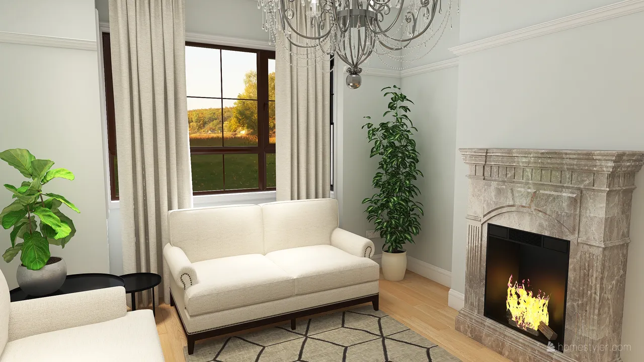 LivingRoom 3d design renderings