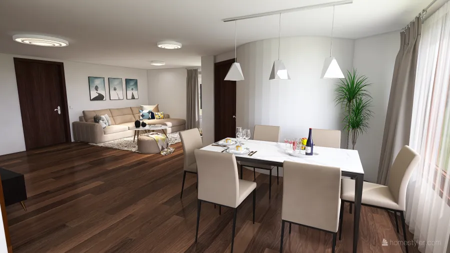 Apartment in Samokov,  Bulgaria 3d design renderings