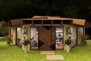 033 | hut in the forest Design Rendering
