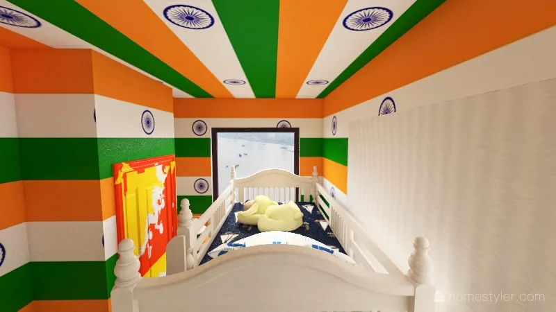 India 3d design renderings
