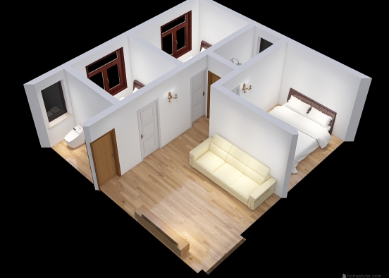 small house Design Rendering