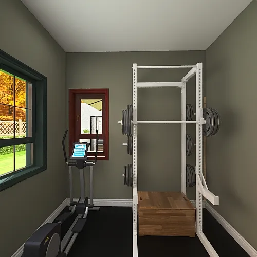 Gym / Utilities 3d design renderings