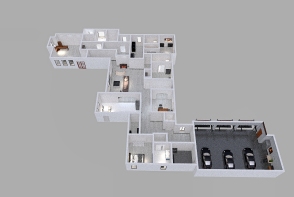 Santos - Tech Ed Dream House 2021 Design Rendering
