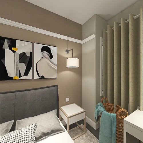 Bedroom 3d design renderings