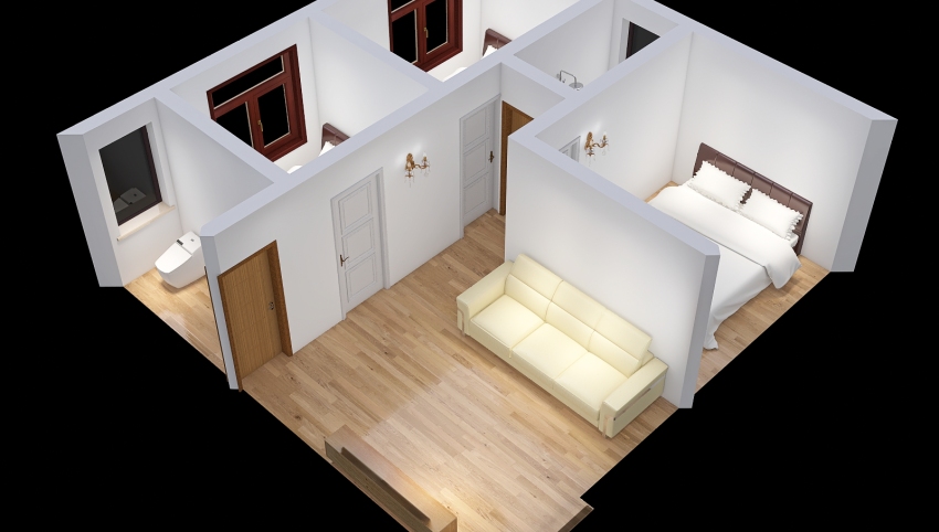 small house 86 3d design picture 61.46