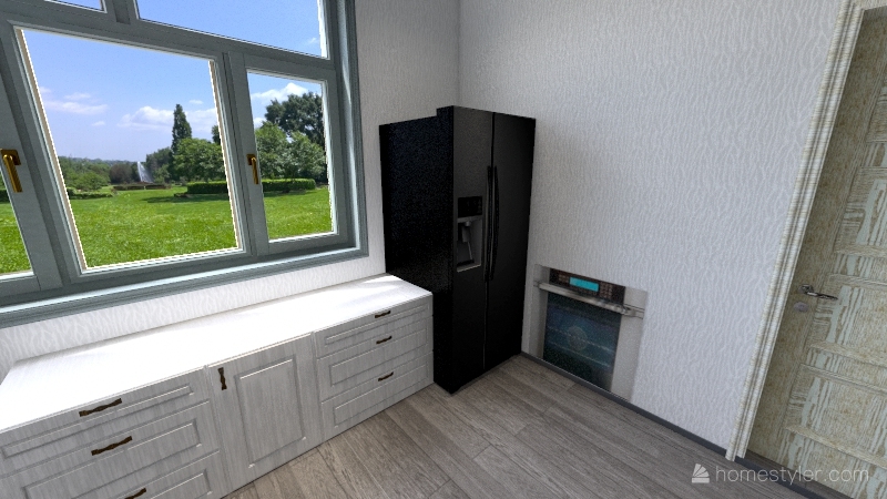 Tiny Home Interior Design Render