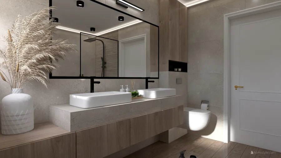 Bathroom spa 3d design renderings