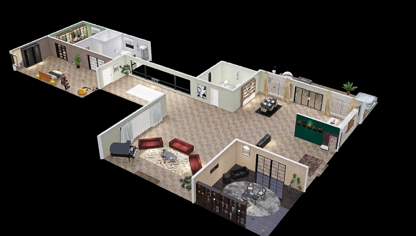 Residence 3d design picture 654.42