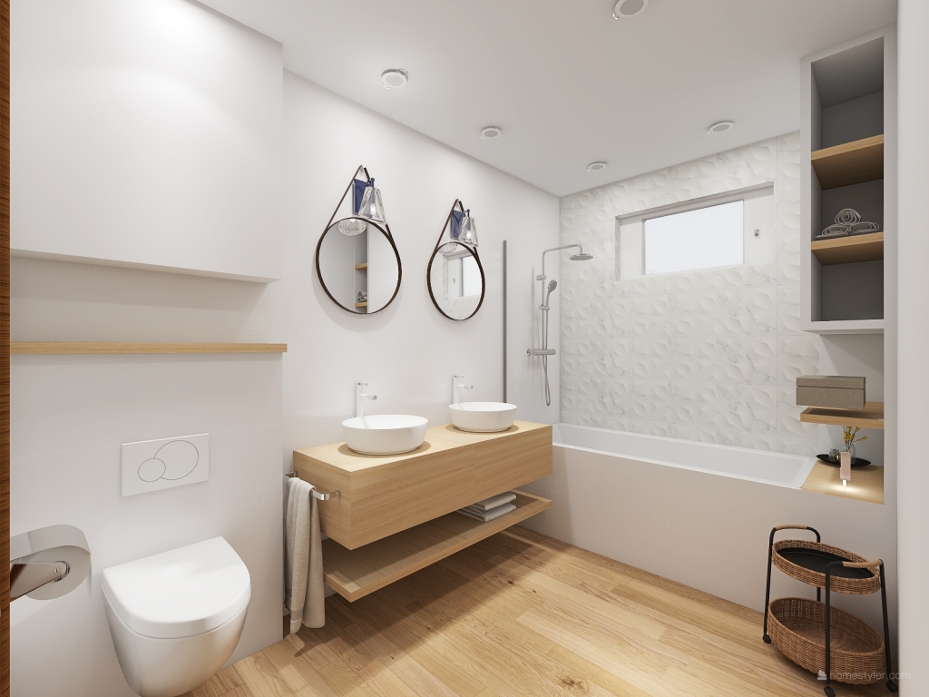 Copy of Ája - koupelna 2. verze 3d design renderings
