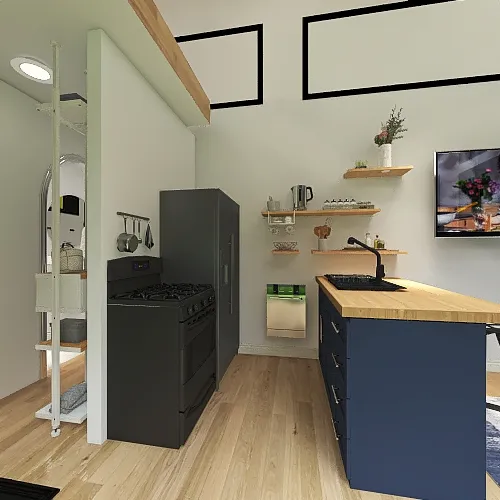 Copy of Tiny Home 3d design renderings