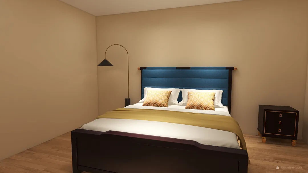 MJS Redesign - Guest Bedroom 3d design renderings