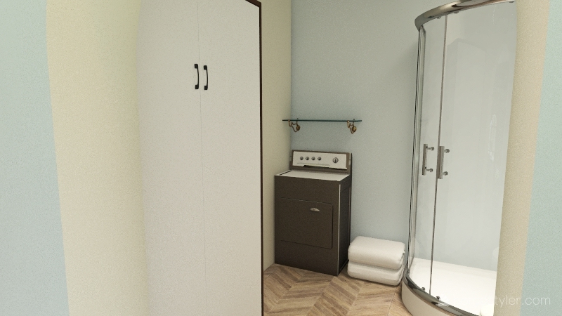 Tiny Home Interior Design Render