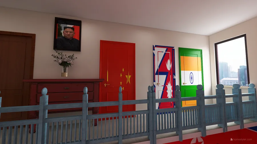 Kim Jong-Un 3d design renderings