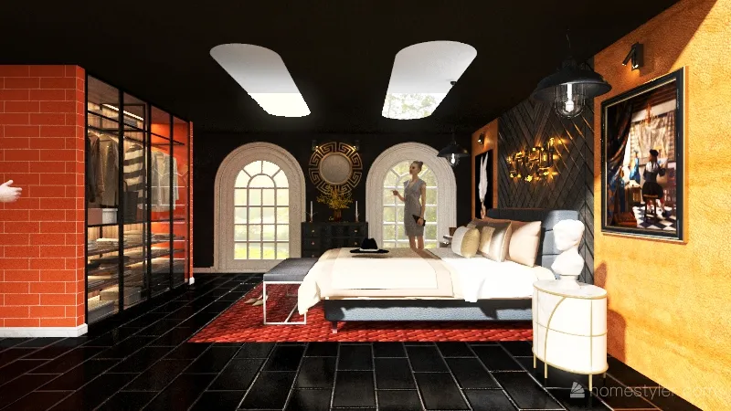 The Lost Bedroom 3d design renderings