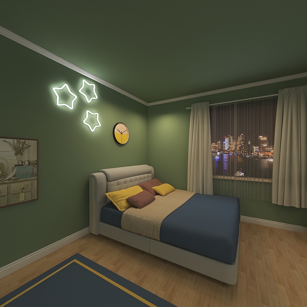Redesigning Room MJS 3d design renderings