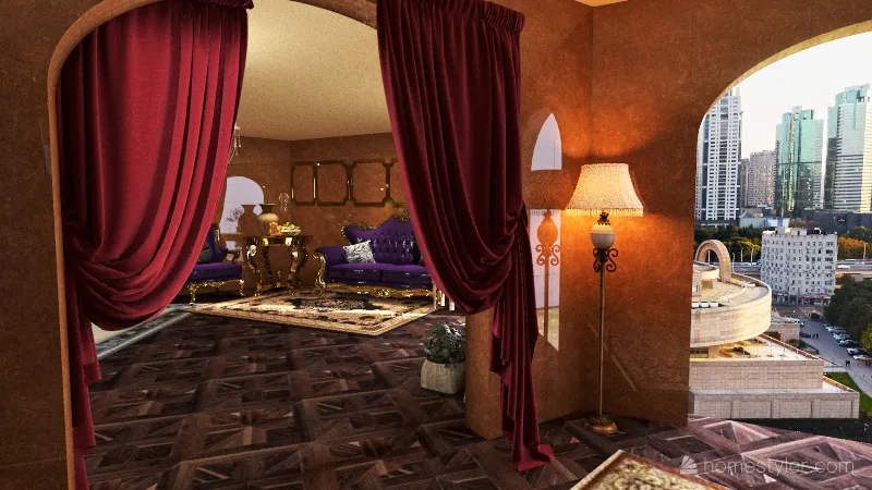 arabian lux 3d design renderings