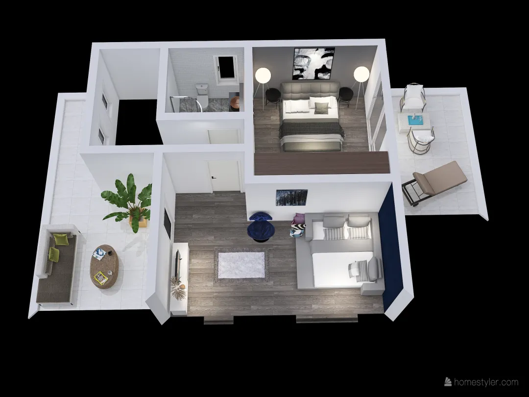 Vendel emelet 3d design renderings