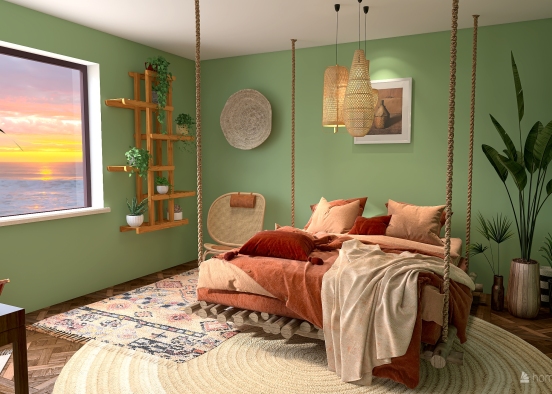 Room Redesign - Anaya Parikh Design Rendering