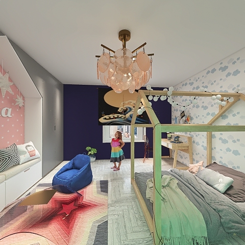 #pokojdziecka 3d design renderings