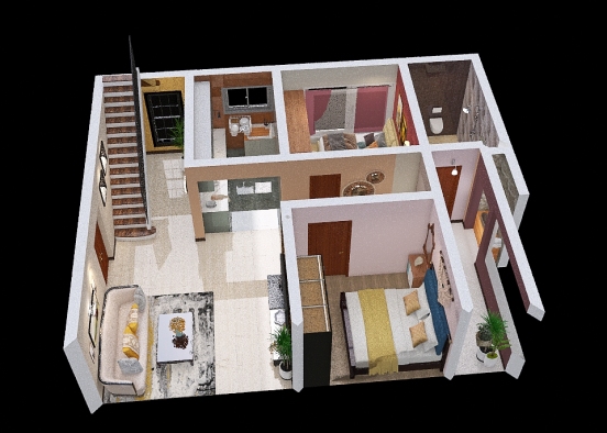 House plan , Design Rendering