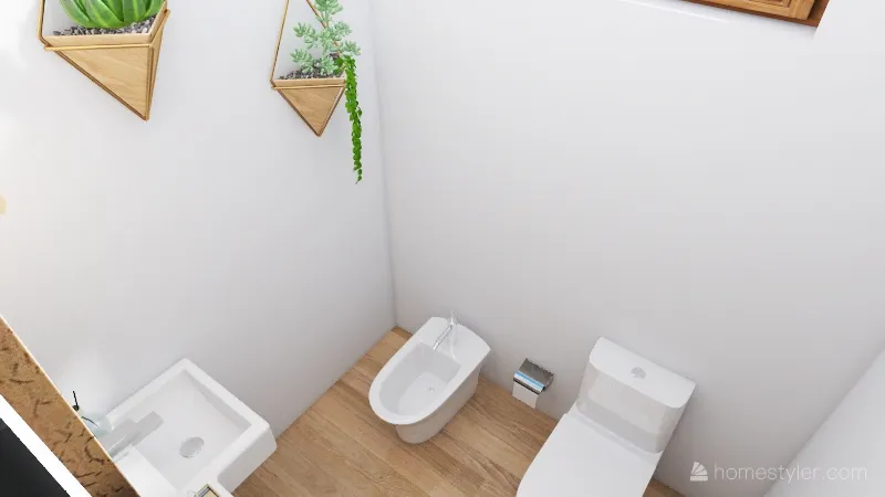 Toilette 2 3d design renderings