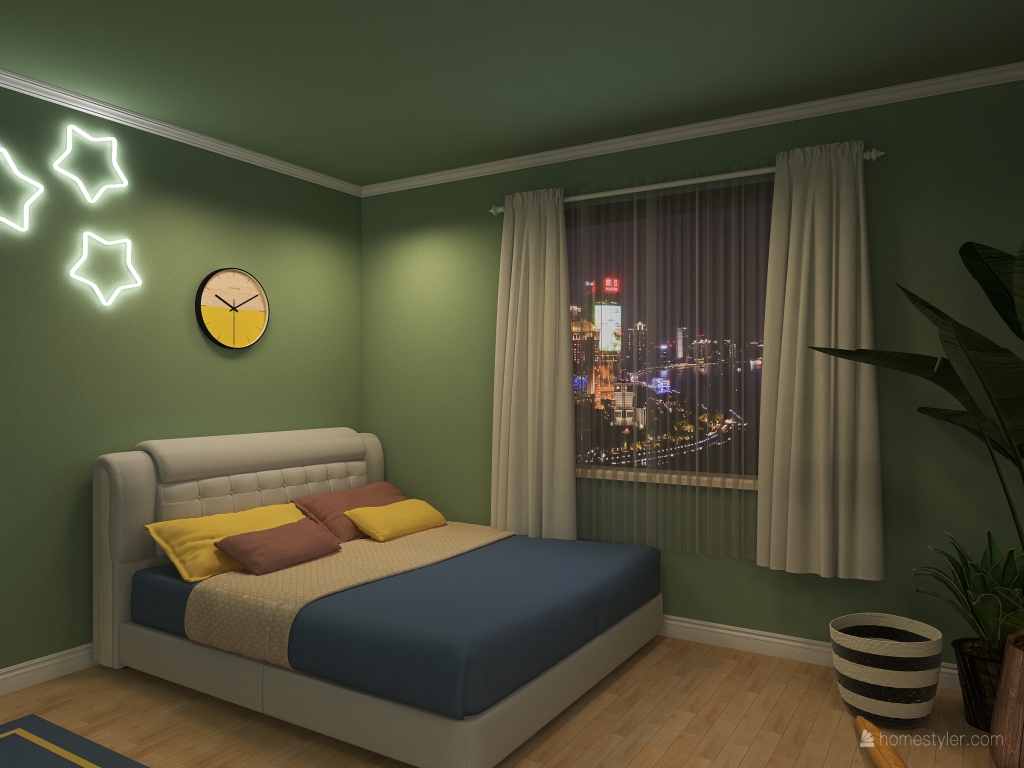 Redesigning Room MJS 3d design renderings