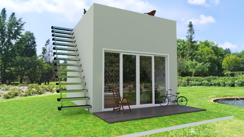 tiny home - amelia Interior Design Render