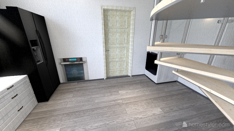 Tiny Home Interior Design Render