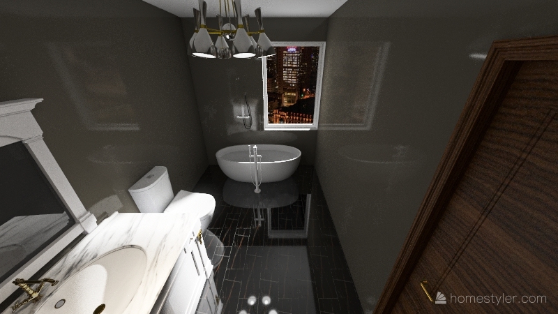 Pat bathroom redesign - Mahoro Audibert 3d design renderings