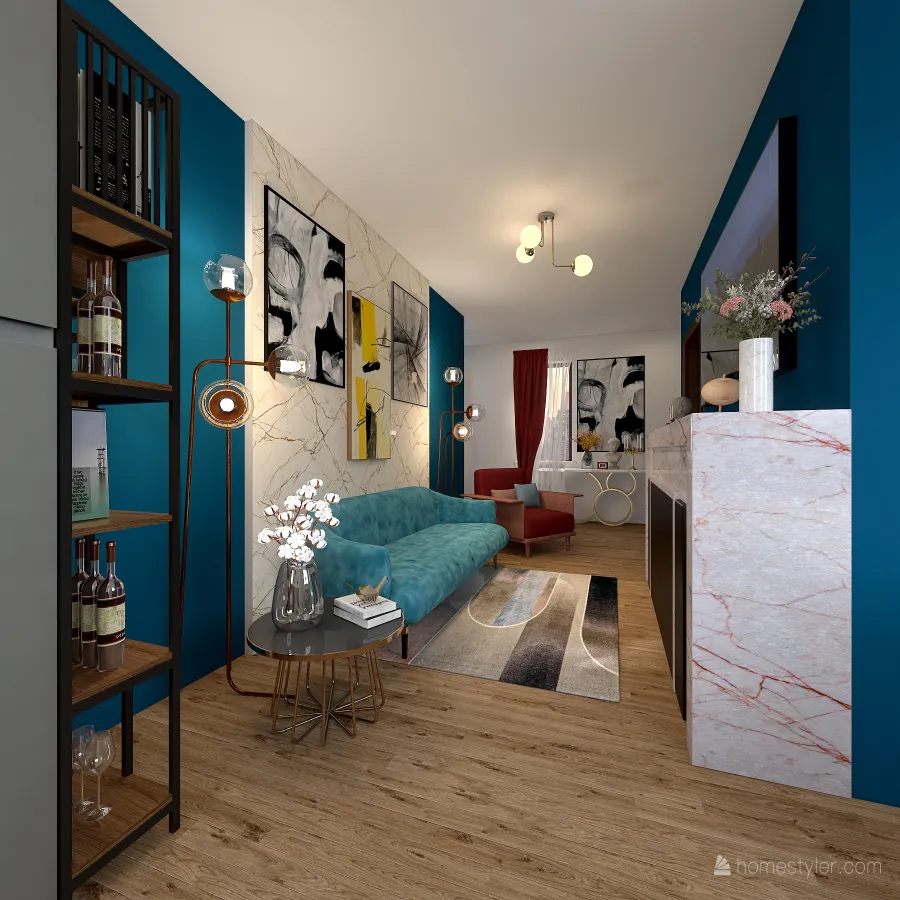 Apartment 17 3d design renderings