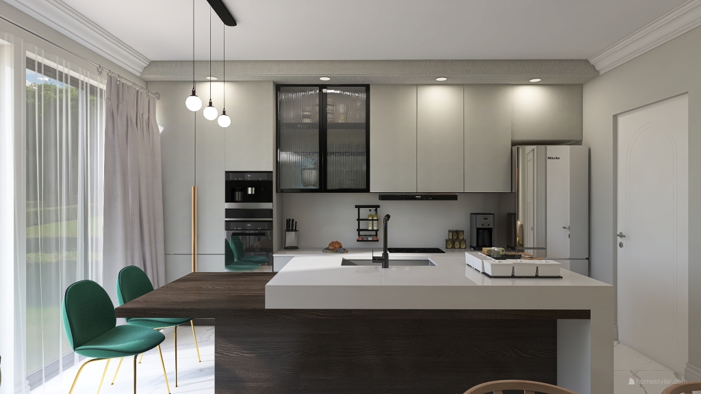 Cozy Family Villa 3d design renderings