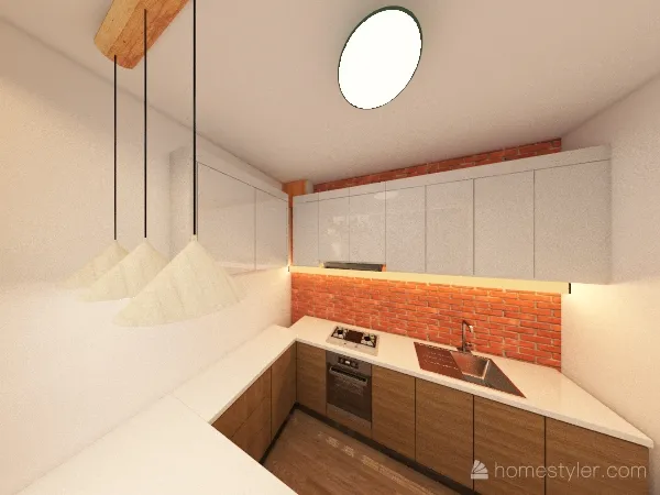 Kuchnia 3d design renderings