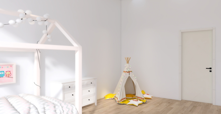 Cozy Home Interior Design Render