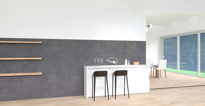 Cozy Home Interior Design Render