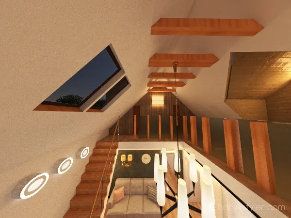Dom jednorodzinny 3d design renderings
