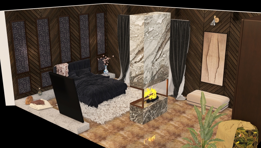 Luxury Master Bedroom 3d design picture 43.18