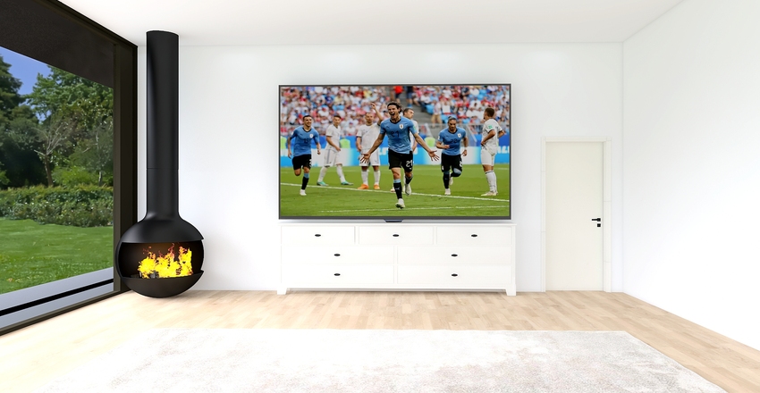 Cozy Home Interior Design Render