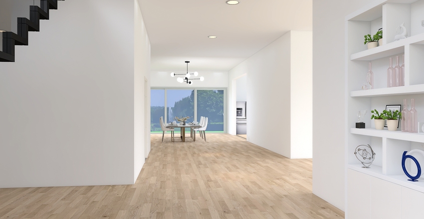 Cozy Home Interior Design Render