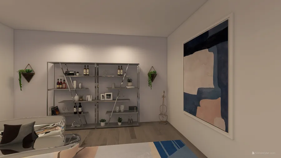 Living Room Redesign for KEIRA 3d design renderings