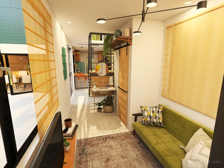 StyleOther ColorScemeOther Beige Living Room 3d design renderings