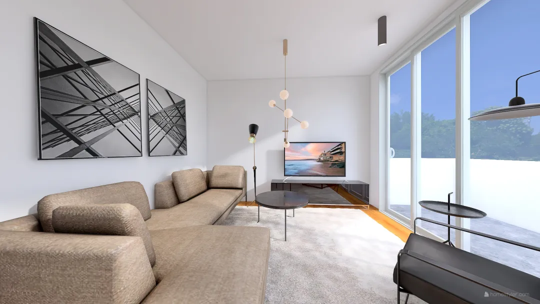 Living Room Design 3d design renderings