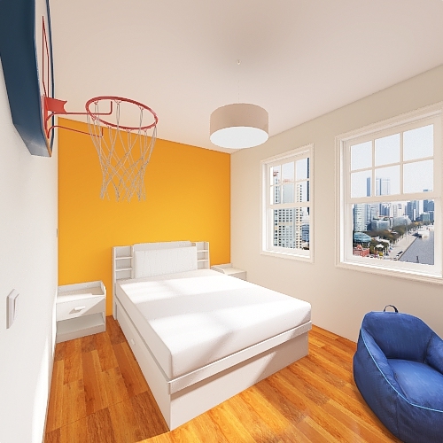 Redesign MJS - Royal's Bedroom 3d design renderings