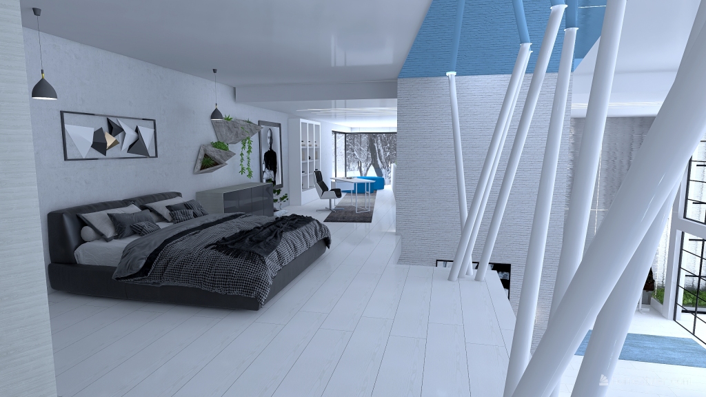 Villa Amnesia 3d design renderings