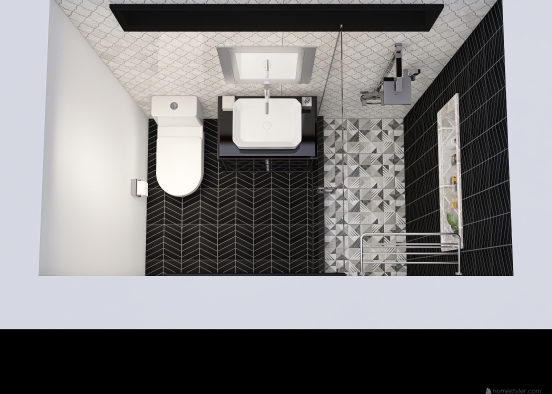 AD's Bathroom Renovation Design Rendering