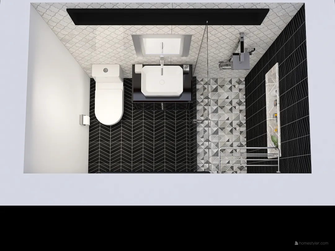 AD's Bathroom Renovation 3d design renderings