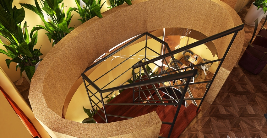Arabella Wine Bar & Dining restaurant Interior Design Render