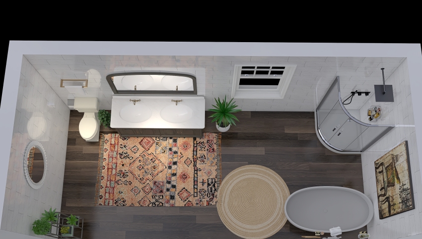 Redesign of Noah's Bathroom 3d design picture 18.64
