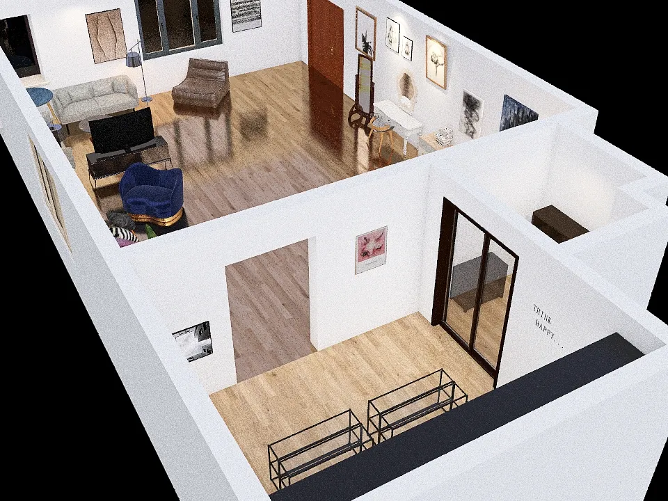 Room 1 3d design renderings